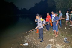 Remaja Hilang Tenggelam Saat Berenang di Sungai Cicatih Sukabumi