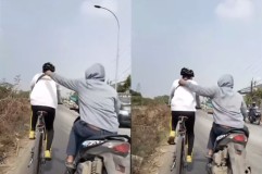 Pesepeda di Bekasi Jadi Korban Jambret, Sampai Jatuh dari Sepeda!