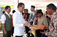 Presiden Jokowi Kirim Bantuan Dana Stimulan Gagal Panen Akibat Banjir di Pekalongan