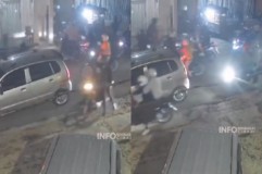 Geger! Geng Motor Serang Tukang Bakso di Parongpong Bandung