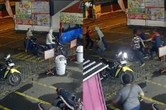 The Real Partner in Crime, Pria dan Wanita Lakukan Dugaan Curanmor di Minimarket Alun-Alun Bangil Pasuruan