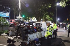 Kena Razia Knalpot Brong, Puluhan Sepeda Motor di Sukabumi Diangkut Polisi