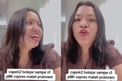  Viral! Seorang Wanita Buat Video Mengolok-ngolok Capres Nomor 2 Prabowo Subianto, Begini Tanggapan Netizen