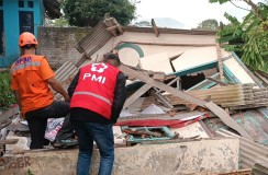 Puluhan Rumah di Cibeureum Sukabumi Luluh Lantak Disapu Angin Puting Beliung