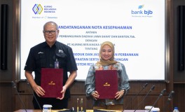 Bank bjb Tandatangani Kerja Sama Kliring Berjangka Indonesia untuk Perkuat Sistem Resi Gudang
