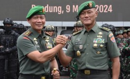 Sertijab Pangdam III Siliwangi, Mayjen TNI Mohammad Fadjar Gantikan Mayjen TNI Erwin Djatniko