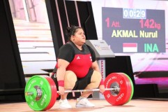 Hadiah Lebaran Dari Atlet Angkat Besi Putri Indonesia, Nurul Akmal Lolos Ke Olimpiade Paris 2024