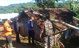 Angin Puting Beliung Terjang Dua Desa di Purabaya Sukabumi