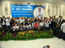 Koalisi Rakyat Harapan Baru Sukabumi Deklarasi Dukung H. Iyos Somantri sebagai Cabub Sukabumi