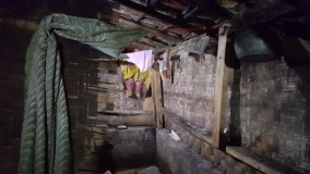Suami Tewas Kecelakaan, Istri dan 2 Anak Kini Tinggal di Rumah Tidak Layak Huni di Sukabumi