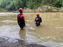 Lokasi Bocah Tenggelam di Sungai Cicatih Mulai Gelap, Basarnas Sukabumi: Akan Dicari Hingga 7 Hari ke Depan
