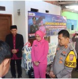 Jelang Hari Bhayangkara ke-78, Kapolres Sukabumi Kota Resmikan 3 Rumah Layak Huni