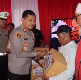 Gelar Baksos Serentak, Polres Sukabumi Kota Distribusikan 2.800 Paket Sembako