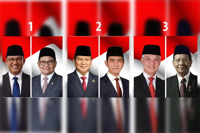 Sah! Ini Nomor Urut Pasangan Capres-Cawapres Di Pemilu 2024 ...