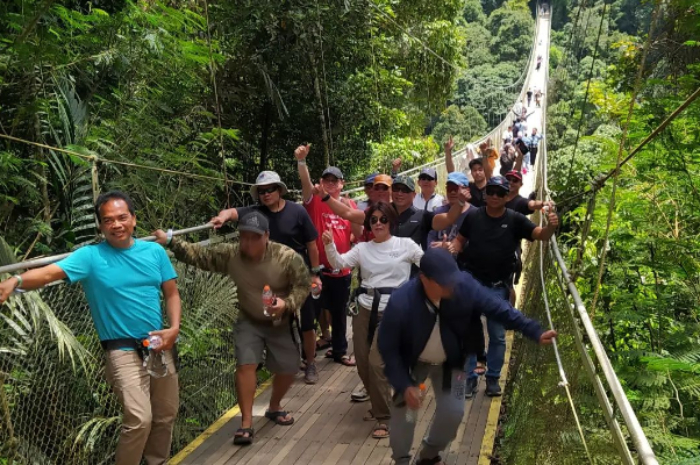 Aneka Tempat Wisata Di Situ Gunung Sukabumi Ada Jembatan Gantung