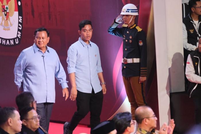 Jawaban Singkat Gibran Rakabuming soal Penampilan Prabowo Subianto dalam Debat Capres 2024