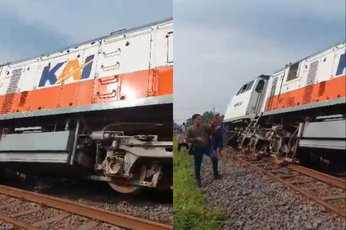 Lokomotif Kereta Api Pandalungan Anjlok di Stasiun Tanggulangin, KAI Pastikan Tidak Ada Korban Jiwa