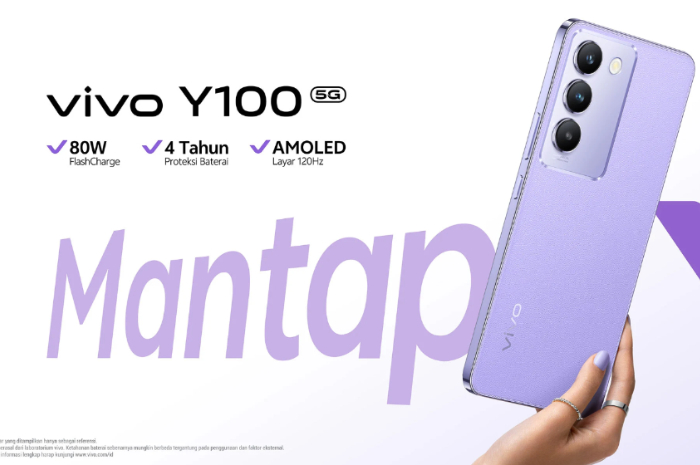 Spesifikasi Lengkap Vivo Y100 5G, Hp Murah dengan Layar Apik dan Performa Epik, Harganya Berapa?