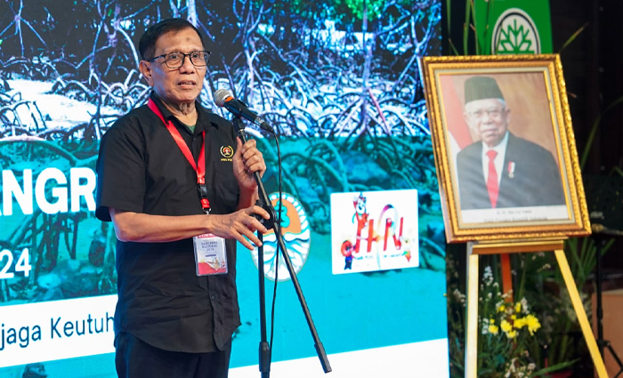 Tanam Mangrove di Peringatan HPN 2024 Bareng KLHK, Ketua PWI Pusat Bicara Soal Perlindungan Alam