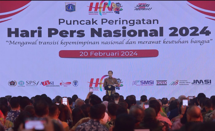 Hadiri Puncak Peringatan HPN 2024, Presiden Jokowi Bicara Soal Kebebasan Pers