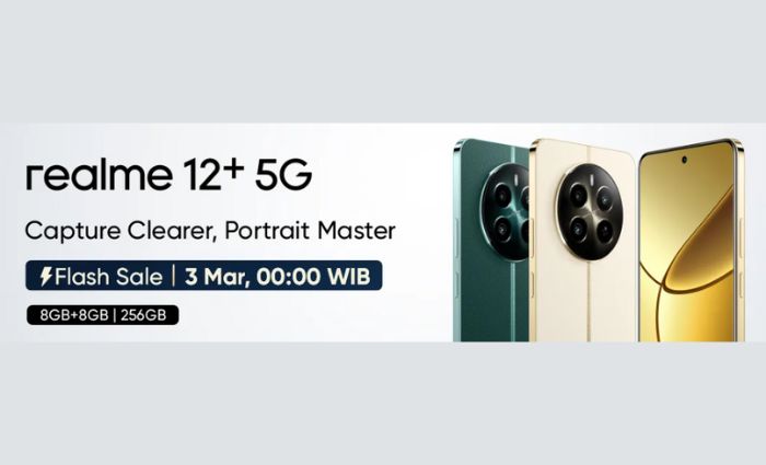 Intip Harga dan Spesifikasi Realme 12 Plus,  Akan Ada Promo Flash Sale Potongan 200 Ribu, Yuk Beli!