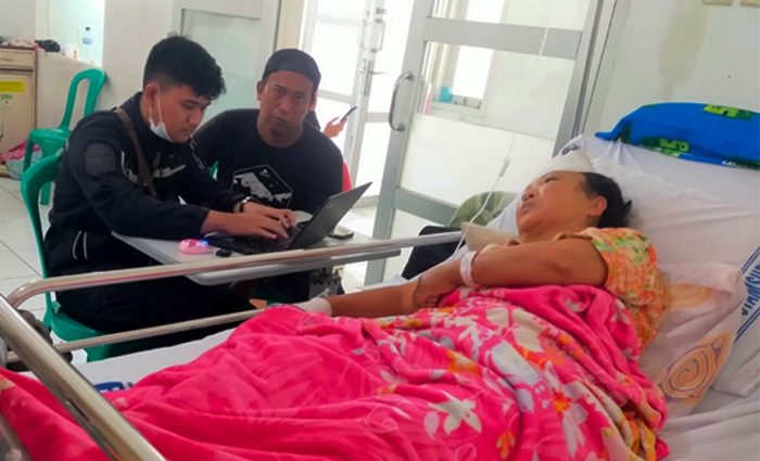 Pria di Caringin Sukabumi Aniaya Istri Pakai Balok Kayu Hingga Berlumuran Darah