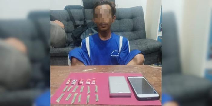 Sembunyikan Sabu di Bungkus Bekas Cemilan dan Sedotan, Pemuda 28 Tahun di Sukabumi Diciduk Polisi