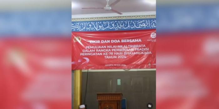 Sambut Hari Bahayangkara ke-78, Polres Sukabumi Gelar Doa dan Zikir Bersama